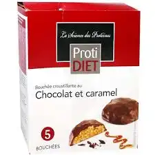 Protidiet - Bouchées Croustillantes - Chocolat/caramel B/5 à Saint-Maximin