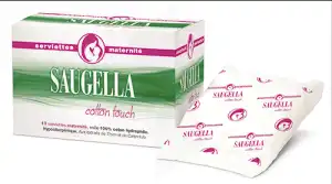 Saugella Cotton Touch Serviette Périodique Maternité B/10 à SAINT-SAENS