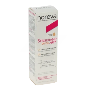 Noreva Sensidiane Ar+ Crème Cc Soin Anti-rougeur T/40ml