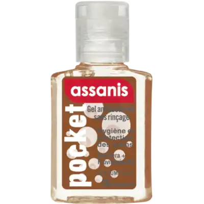Assanis Pocket Parfumés Gel Antibactérien Mains Cola 20ml à Pradines