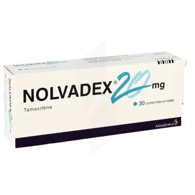 Nolvadex 20 Mg, Comprimé Enrobé à LA CRAU