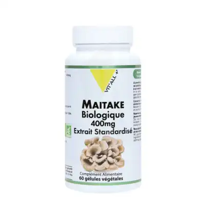 Vitall+ Maïtake 400mg Bio Gélules Végétales B/60 à FONTENAY-TRESIGNY