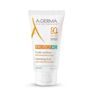 Acheter Aderma PROTECT Fluide matifiant très haute protection AC 50+ 40ml à RUMILLY