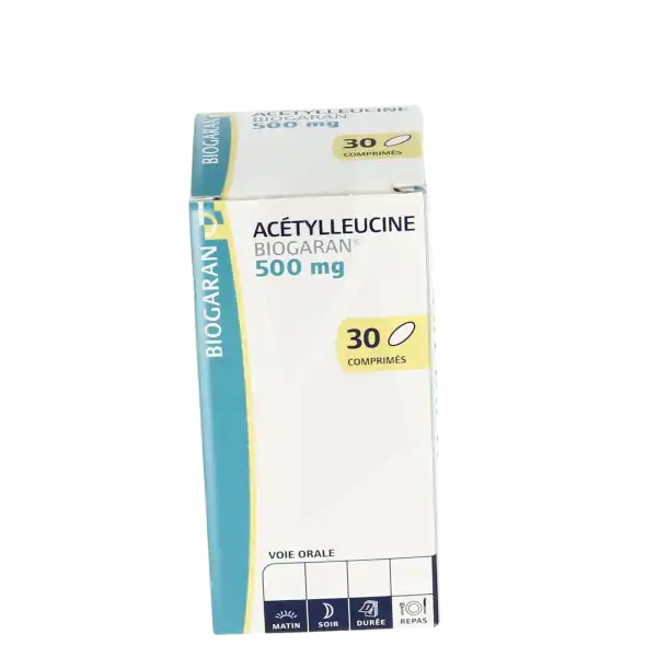 Acetylleucine Biogaran 500 Mg, Comprimé