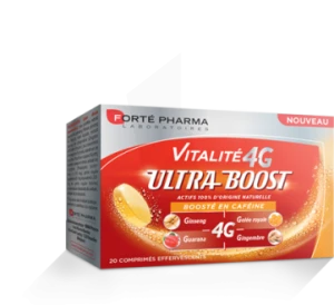 Vitalité 4g Ultra Boost Comprimés Effervescents B/20
