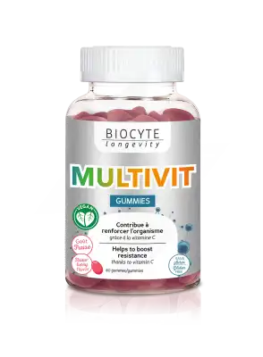 Biocyte Multivit Gummies B/60 à PARIS