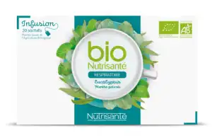 Acheter Nutrisanté Infusions Bio Respiratoire 20 Sachets à Die