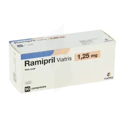 Ramipril Viatris 1,25 Mg, Comprimé à Nice