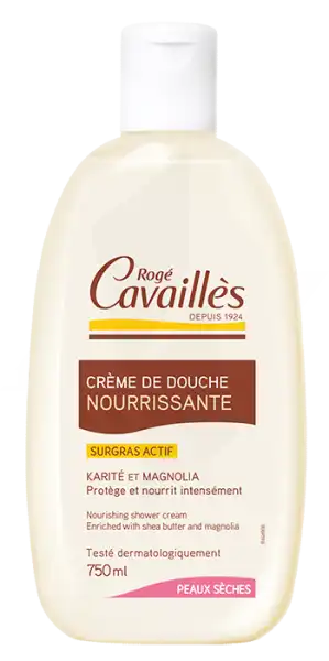 Rogé Cavaillès Crème De Douche Beurre De Karité Et Magnolia 750ml