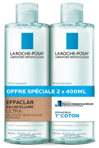 La Roche Posay Effaclar Eau Micellaire Purifiante 2fl/400ml (10%)
