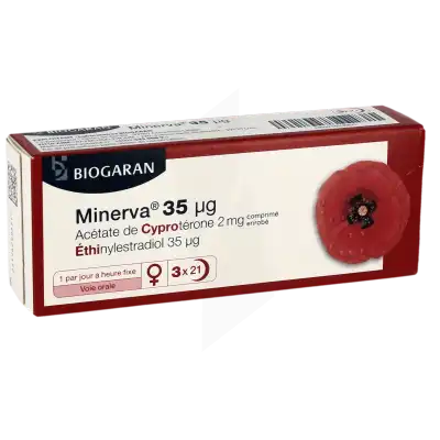 Minerva 35 Microgrammes, Comprimé Enrobé à POITIERS