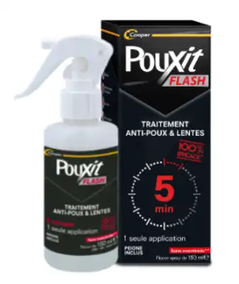 Pouxit Flash Spray 150ml à Chalon-sur-Saône