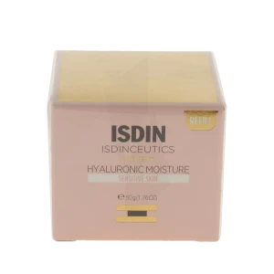 Isdin Hyaluronic Moisture Crème Peaux Sensibles Recharge/50g