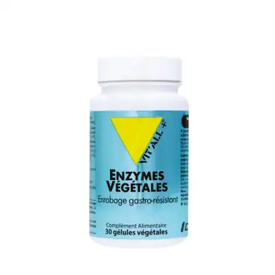 Vitall+ Enzymes Végétales Gélules végétales B/30