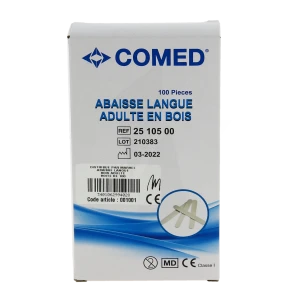 Sanipharm Abaisse-langue Bois Adulte B/100