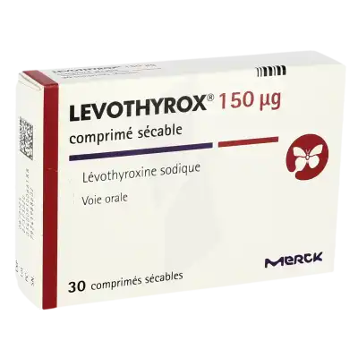 Levothyrox 150 Microgrammes, Comprimé Sécable à LE LAVANDOU