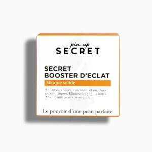 Pin Up Secret Secret Booster D'eclat Masque Solide 70g