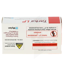 Tarka Lp 240 Mg/2 Mg, Comprimé Pelliculé à Libération Prolongée