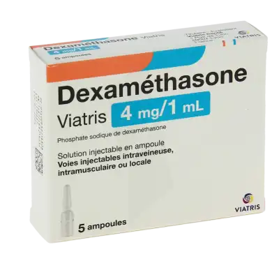 Dexamethasone Viatris 4 Mg/1 Ml, Solution Injectable En Ampoule à SAINT-PRIEST