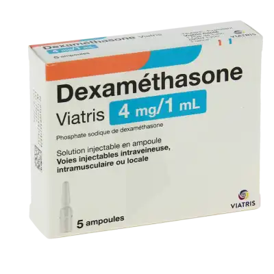 Dexamethasone Viatris 4 Mg/1 Ml, Solution Injectable En Ampoule à Osny