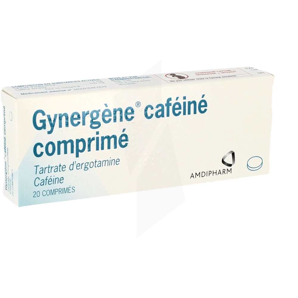 Gynergene Cafeine, Comprimé