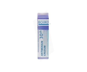 Boiron Antimonium Crudum 30ch Globules Dose De 1g