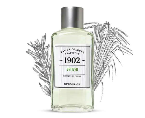 Berdoues 1902 Tradition Eau De Cologne Vétivier Fl/245ml