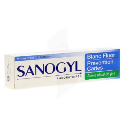 Sanogyl Blanc Fluor Dentifrice 105g à Saint-Gervais-la-Forêt