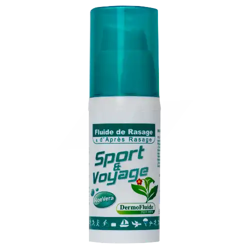 Dermofluide Aloe Vera Fluide Rasage Et Après-rasage Sport Voyage 30ml