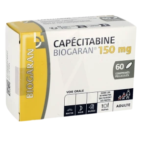 Capecitabine Biogaran 150 Mg, Comprimé Pelliculé