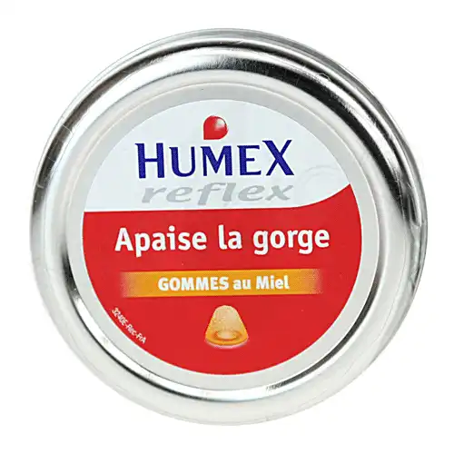 Humex Reflex Gomme Au Miel 45g