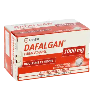 Dafalgan 1000 Mg, Comprimé Effervescent à Saint-Vallier