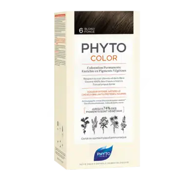 Phytocolor Kit Coloration Permanente 6 Blond Foncé à Aix-les-Bains