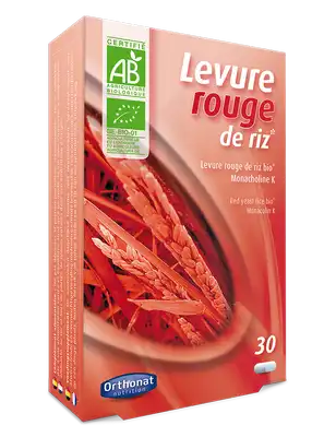 Orthonat Nutrition - Levure Rouge De Riz - 30 Gélules à Beaujeu-Saint-Vallier-Pierrejux-et-Quitteur