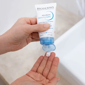 Bioderma Atoderm Mains & Ongles Crème Hydratante Peau Sèche Et Abîmée 2x50ml