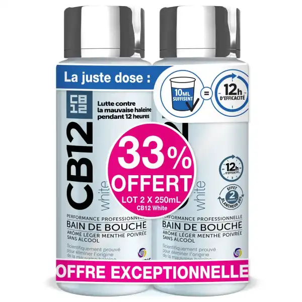 Cb 12 White Bain Bouche 2fl/250ml