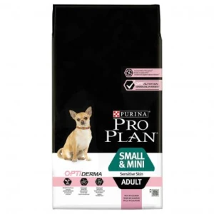 Pro Plan - Croquettes Optiderma Small & Mini Sensitive Skin Saumon Pour Chien - 7kg