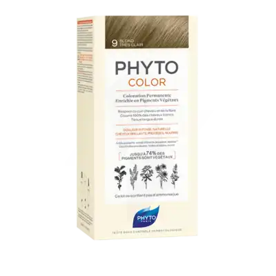 Phytocolor Kit Coloration Permanente 9 Blond Très Clair à  NICE