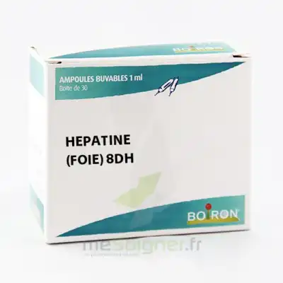 Hepatine (foie) 8dh Boite 30 Ampoules à STRASBOURG