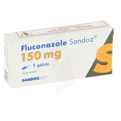 Fluconazole Sandoz 150 Mg, Gélule à CHAMPAGNOLE