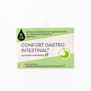 Lca Confort Gastro-intestinal Capsules Aux Huiles Essentielles Bio B/30
