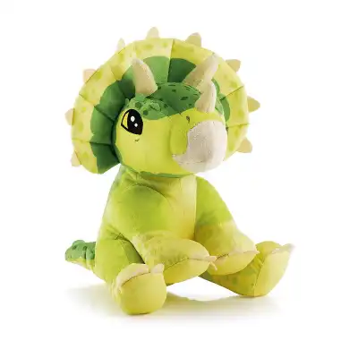 Biosynex Bouillotte Triceratops Vert Peluche Micro-ondable Déhoussable à Muttersholtz