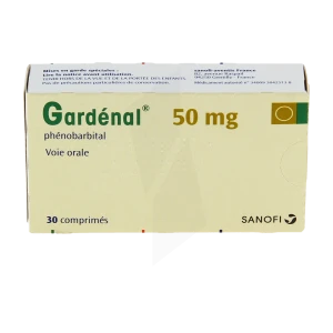 Gardenal 50 Mg, Comprimé