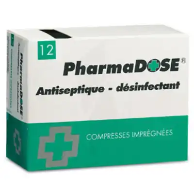 Pharmadose Nettoyage Plaies Superficielles, Bt 12