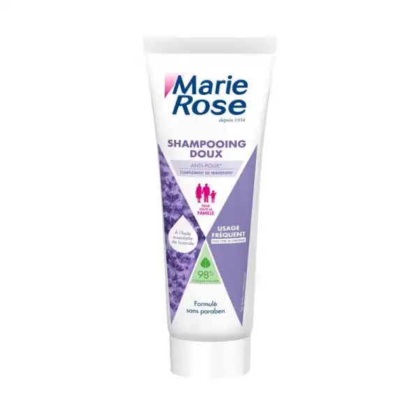 Marie Rose Poux Shampooing Doux Lavande 250ml