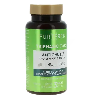 Rene Furterer Triphasic Caps Antichute Comprimés Croissance &amp; Force Boîte De 90 à  ILLZACH