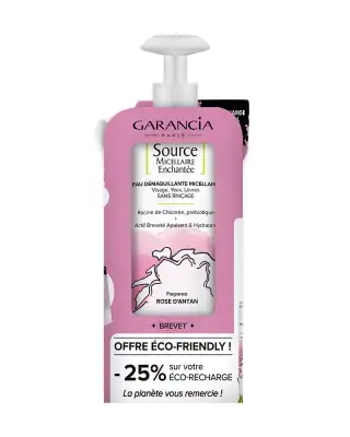Garancia Source Micellaire Enchantée Rose + Recharge 400ml + 400ml à TALENCE