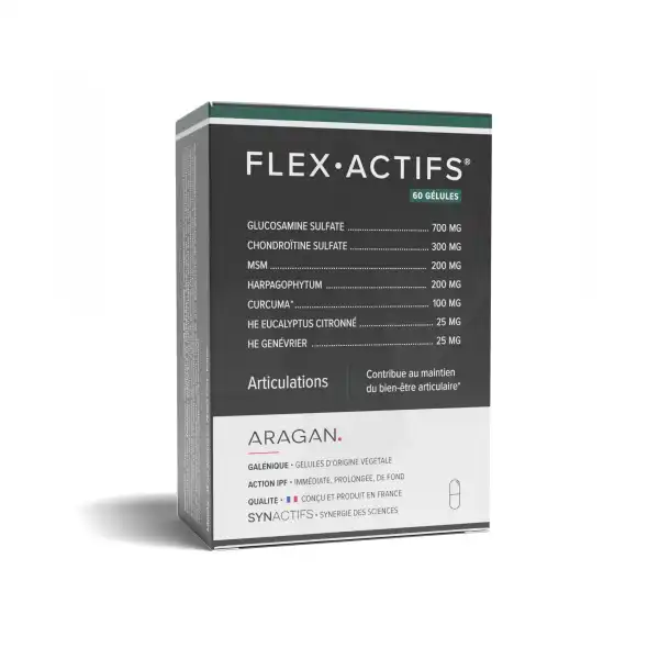 Aragan Synactifs Flexactifs Gélules B/60