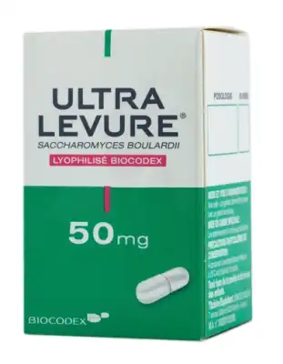 Ultra-levure 50 Mg Gélules Fl/50 à DIJON