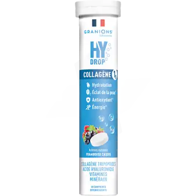 Granions Hydrop Collagene Cpr Eff Framboise Cassis T/18 à AIX-EN-PROVENCE